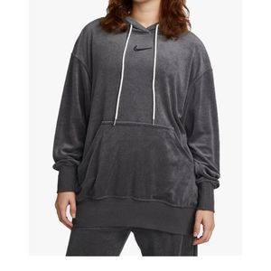 Nike Sportswear Women's Oversized Terry Pullover Hoodie Size Medium